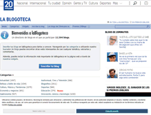 Tablet Screenshot of lablogoteca.20minutos.es